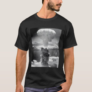atoombom nucleaire wolk tegen kernproeven t-shirt