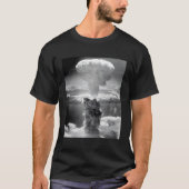 atoombom nucleaire wolk tegen kernproeven t-shirt (Voorkant)