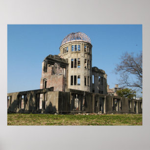 Atoombombedom, Hiroshima, Japan Poster