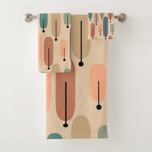 atoombomen Retro Bad Handdoek (Insitu)