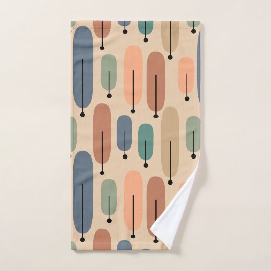 atoombomen Retro Bad Handdoek (Handdoek)