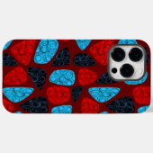atoomcirkelmozaïek Case-Mate iPhone case (Achterkant (horizontaal))