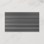 atoomcirkels - borstelmetalen textuur visitekaartje (Achterkant)