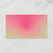 atoomcirkels - Zachte gradiënten Visitekaartje (Achterkant)
