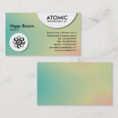 atoomcirkels - Zachte gradiënten Visitekaartje (Voorkant / Achterkant)