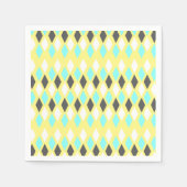 atoomdiamanten uit de middeleeuwen op geel servet (Voorkant)