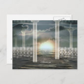 Atoomenergie Briefkaart (Voorkant / Achterkant)