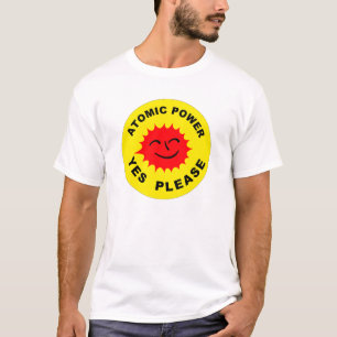 Atoomenergie Ja, alstublieft T-shirt