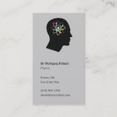 atoomgeest | Wetenschappers Visitekaartje (Voorkant)