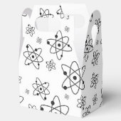 atoomgrijspatroon atomaire-leeftijdsklasse bedankdoosjes (Geopend)