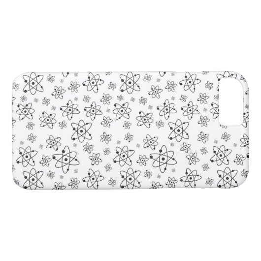 atoomgrijspatroon atomaire-leeftijdsklasse Case-Mate iPhone case (Achterkant (Horizontaal))