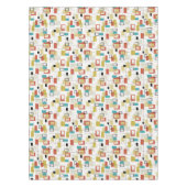 atoomkaartontwerp tafelkleed (Voorkant)