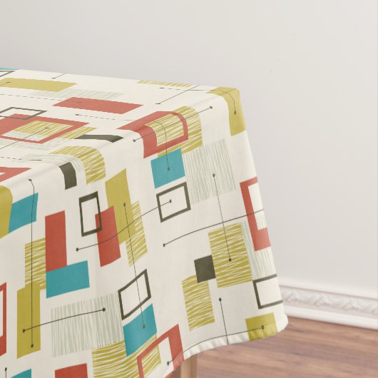  atoomkaartontwerp tafelkleed (Voorbeeld)