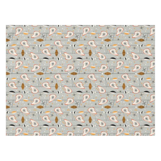 atoomkaartontwerp tafelkleed (Voorkant (Horizontaal))