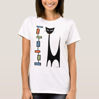 Atoomkat met Mod Rechthoeken 1 T-shirt