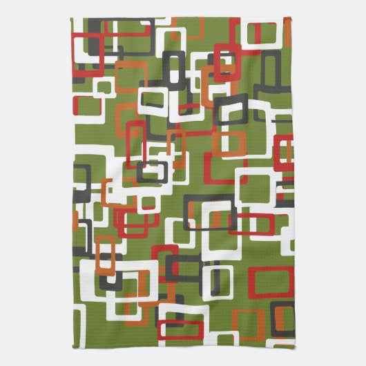 atoomkeukenhanddoeken uit de middeleeuwen theedoek (Verticaal)