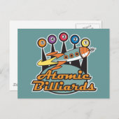 atoomlensbord briefkaart (Voorkant / Achterkant)