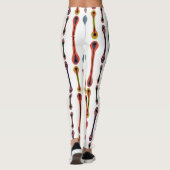 atoomlijnen leggings (Achterkant)