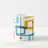 atoommidden-middeleeuwse moderne koffiemok (Center)