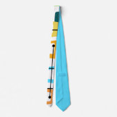 atoommidden-middeleeuwse moderne stropdas (Achterkant)