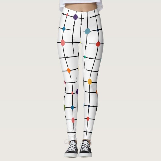 atoomnetwerk leggings (Voorkant)