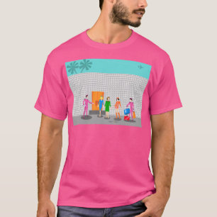 atoompalmen Stewardess Party T-Shirt