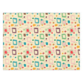 atoompatroon van 1950 tafelkleed (Voorkant (Horizontaal))