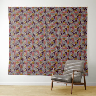 atoompijlen Stijlvol middelbaar modern Wandkleed