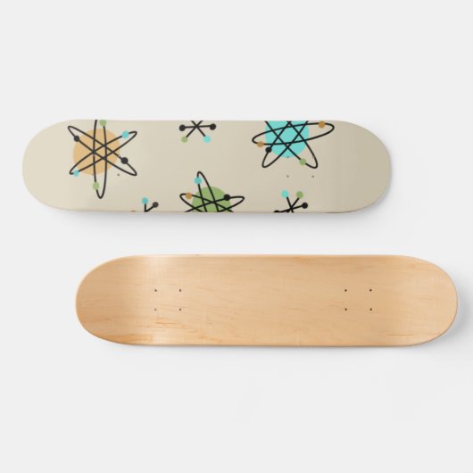 atoomskateboard uit de middeleeuwen skateboard (Horizontaal)