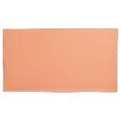 atoomtangerine (vaste kleur) kussensloop (Voorkant-Links)