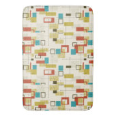 , atoomtechnologie, middeleeuwse moderne, retrospe badmat (Voorkant Verticaal)