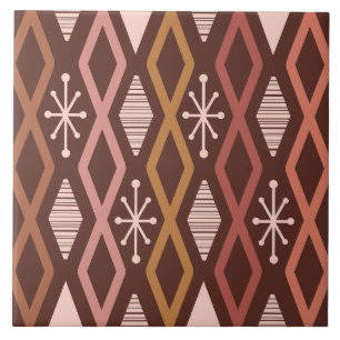 atoomtijdperk diamantkolommen verbrand Sinaasappel Tegeltje