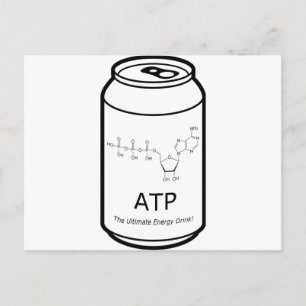 ATP Energy Drink Briefkaart