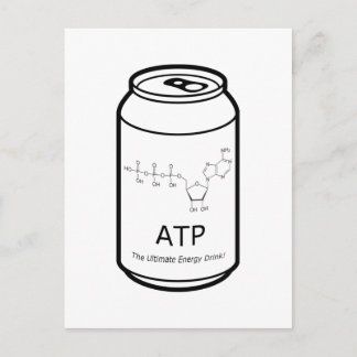 ATP Energy Drink Briefkaart
