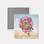 Atrapasueño al amanecer magneet (Voorkant / Achterkant)