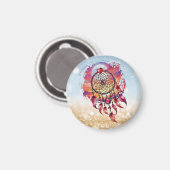 Atrapasueño al amanecer magneet (Voorkant / Achterkant)