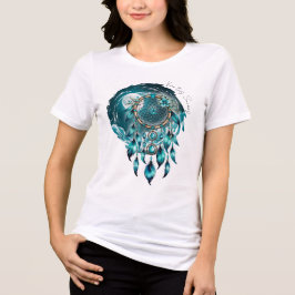 Atrapasueños bajo la Luna Llena  Tri-Blend Shirt