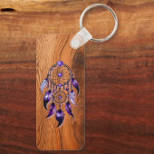 Atrapasueños corazón de Amatista Sleutelhanger (Achterkant)