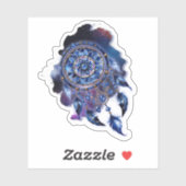 Atrapasueños en noche estrellada sticker (Vel)