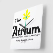 Atrium Restaurant, Rolling Meadows, IL Vierkante Klok (Hoek)