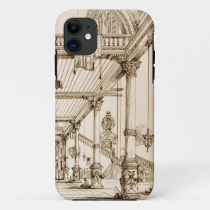 Atrium van een paleis, in genen, uit 'Kunst en sto iPhone 11 Hoesje