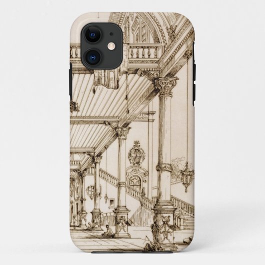 Atrium van een paleis, in genen, uit 'Kunst en sto Case-Mate iPhone Case (Achterkant)