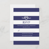 Attache Le noeud | Carte de réponse (Devant / Derrière)