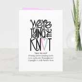 Attacher la carte à noeuds (Dos)