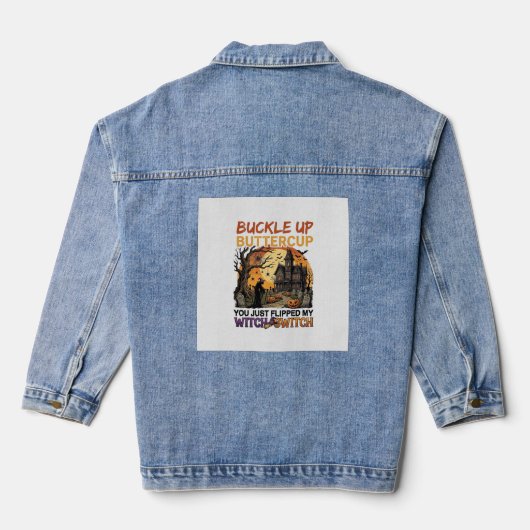 Attachez votre ceinture Papillon Sorcière Commutat (Verso)