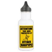 Attack Bagpipe Waterfles (Links)