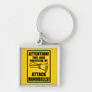 Attack Handbells Sleutelhanger