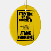 Attack Mellophone Keramisch Ornament (Rechts)