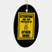 Attack Oboe Keramisch Ornament (Rechts)