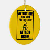 Attack Oboe Keramisch Ornament (Rechts)